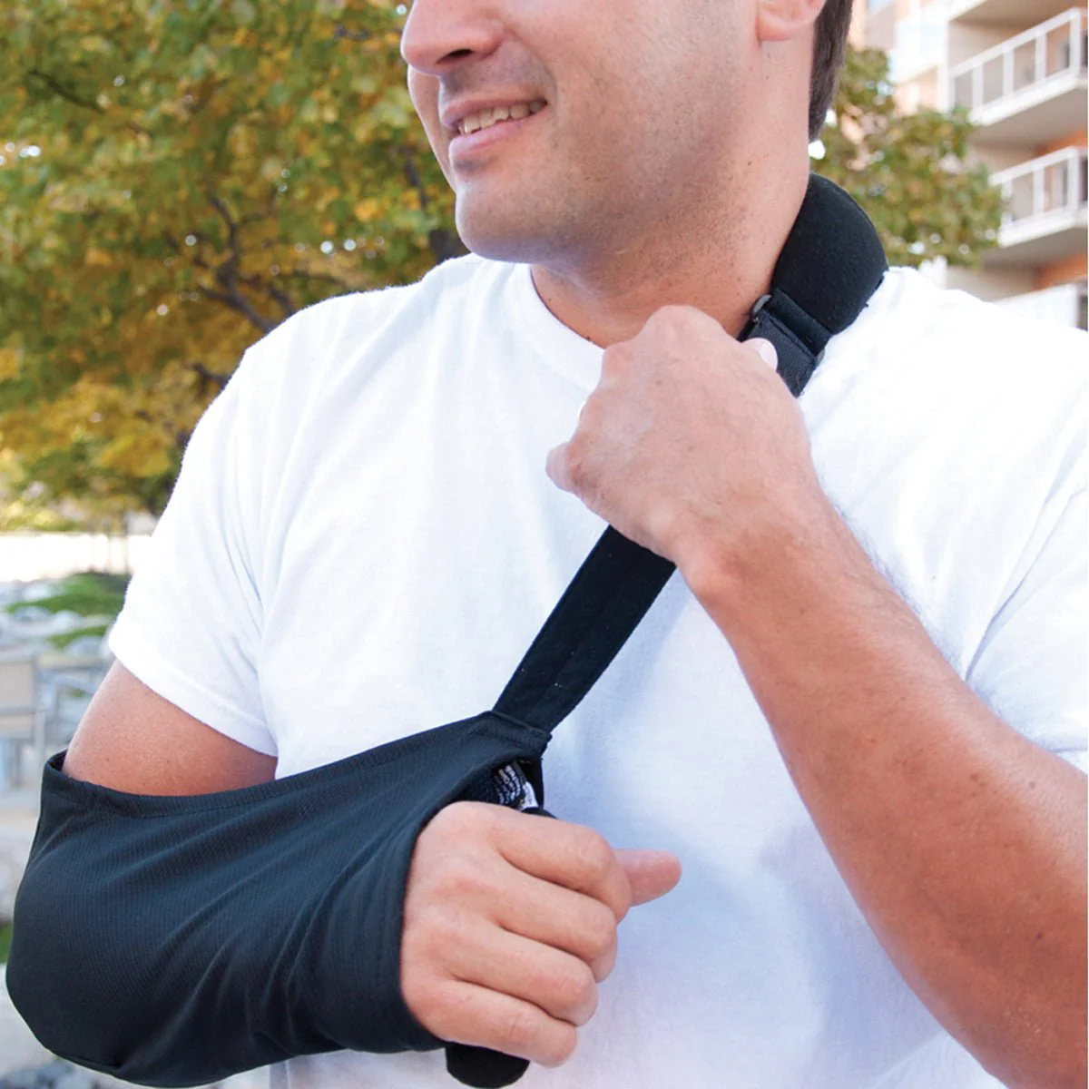 Brownmed IMAK RSI Arm Sling - Universal - Black - Image 2