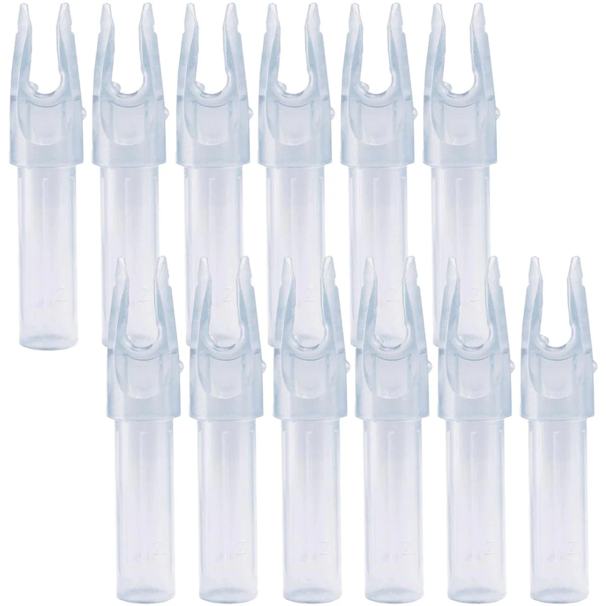 Carbon Express .203 Launchpad Precision Nock 12-Pack - Clear
