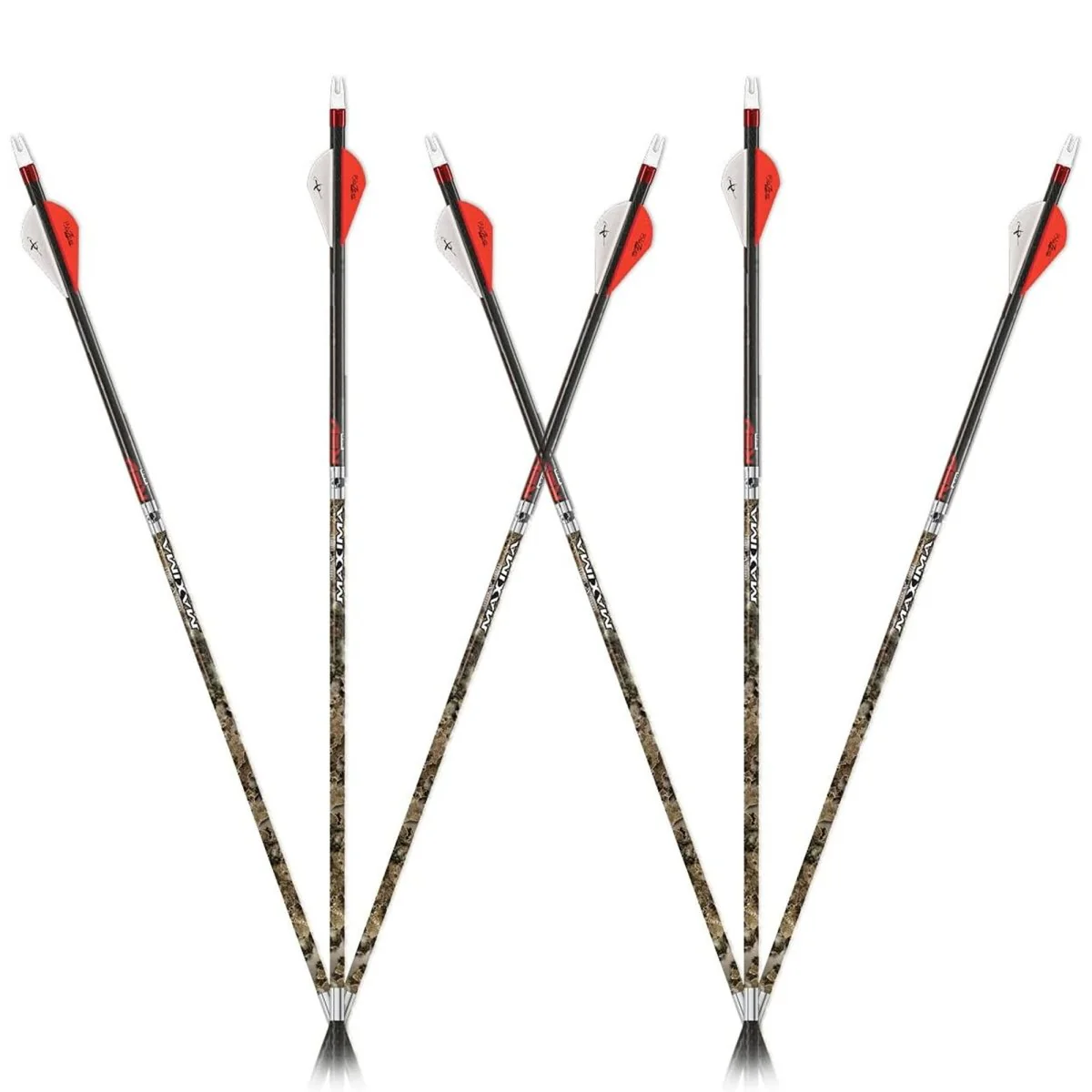 Carbon Express Maxima RED MO Contour .400 Small Diameter Arrows 6-Pack
