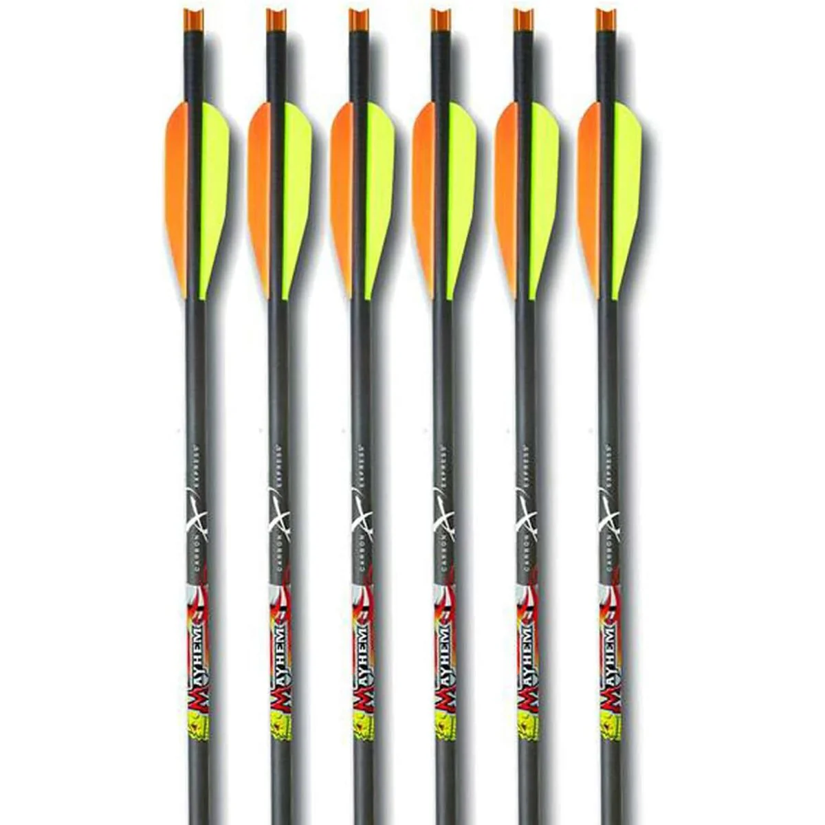 Carbon Express Mayhem Crossbolts Universal Nocks 6-Pack