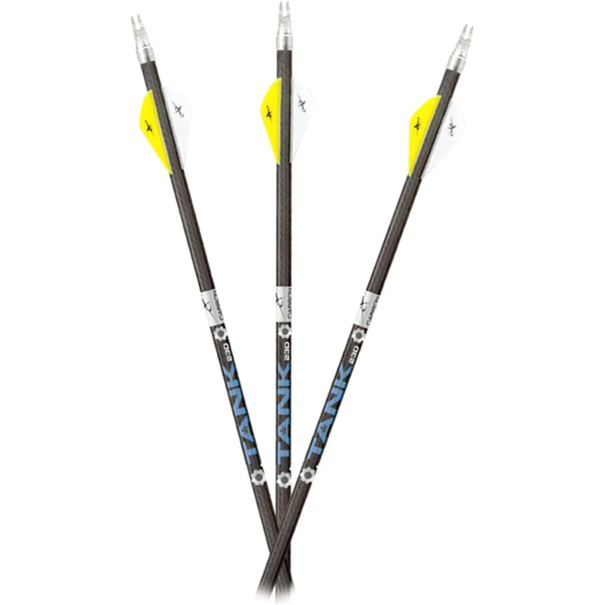 Carbon Express Tank 23D Shafts 12-Pack