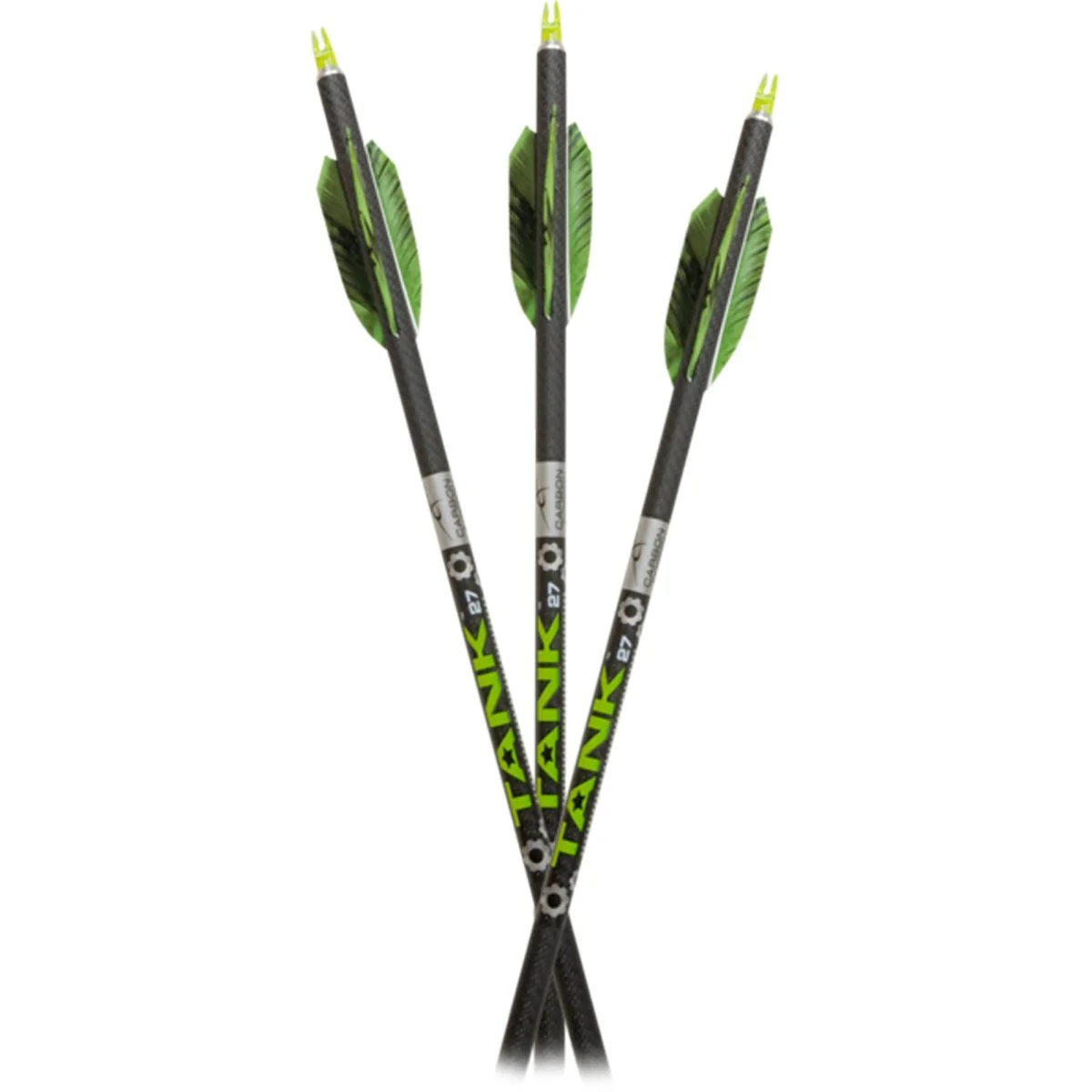 Carbon Express Tank 27 Shafts 12-Pack - Black