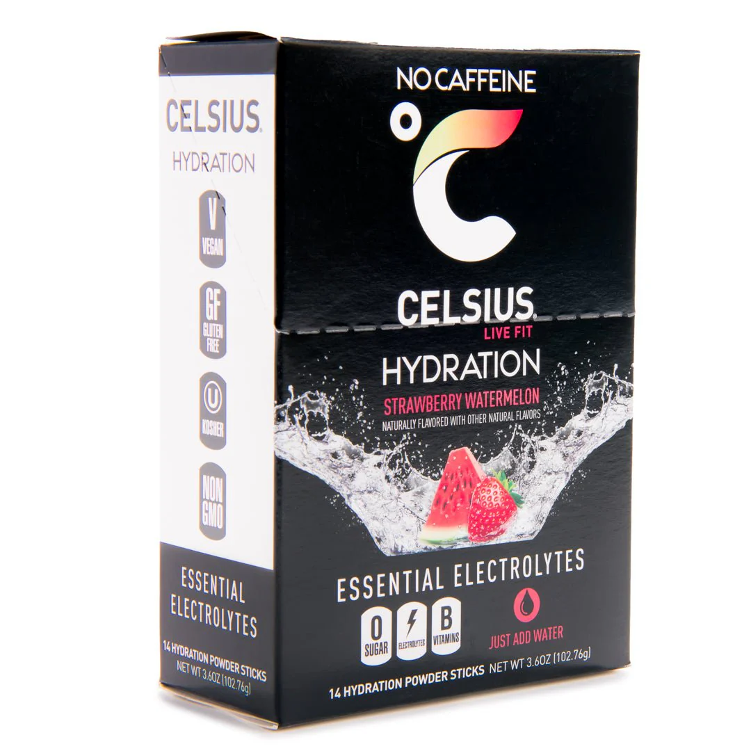 Celsius Hydration Sugar Free Electrolyte Drink Mix 4 Pack - Image 3