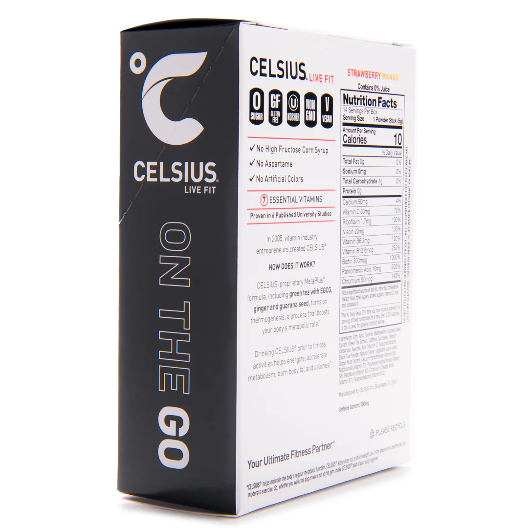 Celsius On-The-Go Zero Sugar Powder Stick - Image 29