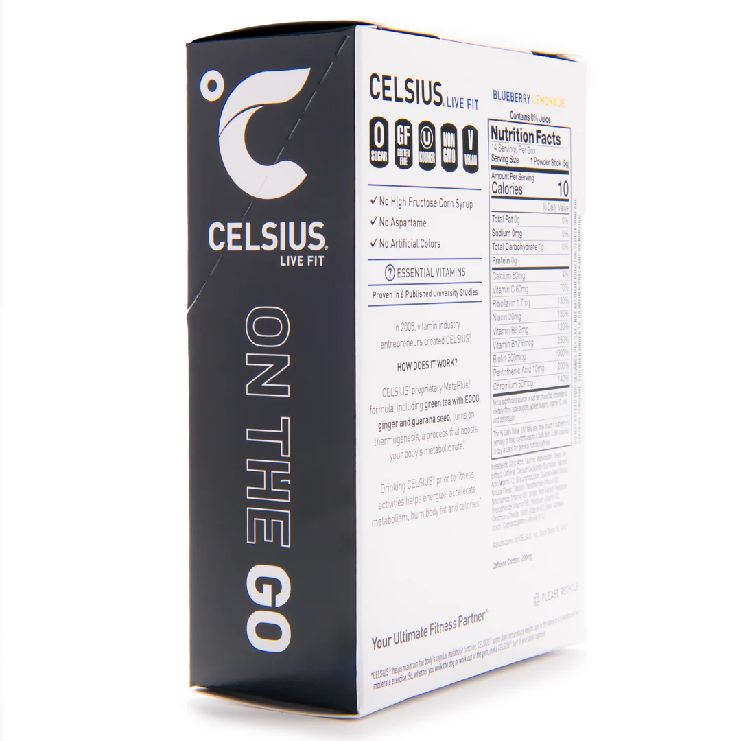 Celsius On-The-Go Zero Sugar Powder Stick - Image 9