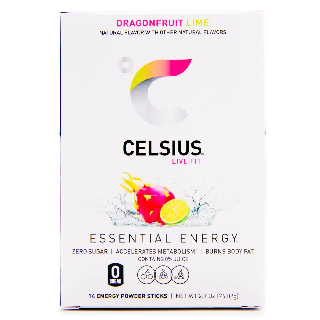 Celsius On-The-Go Zero Sugar Powder Stick Drink Mix 2 Pack - Image 19