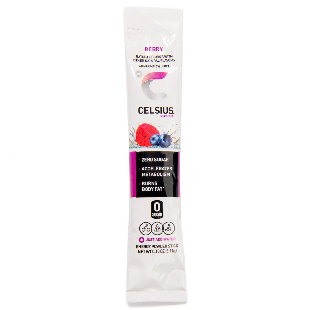 Celsius On-The-Go Zero Sugar Powder Stick Drink Mix 2 Pack - Image 6