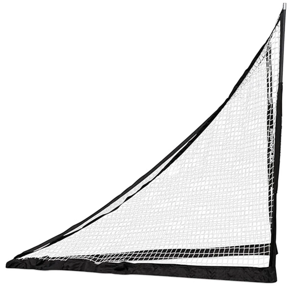 Champion Sports 6' x 6' Steel Frame Rhino Flex Lacrosse Goal - Black - Image 3