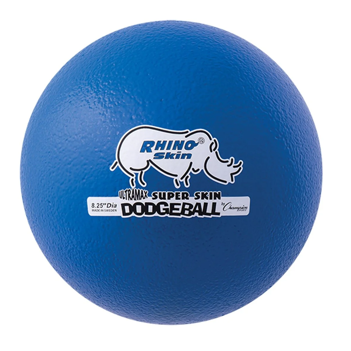 Champion Sports 8.5" Rhino Skin Ultra Max Dodgeball - Blue