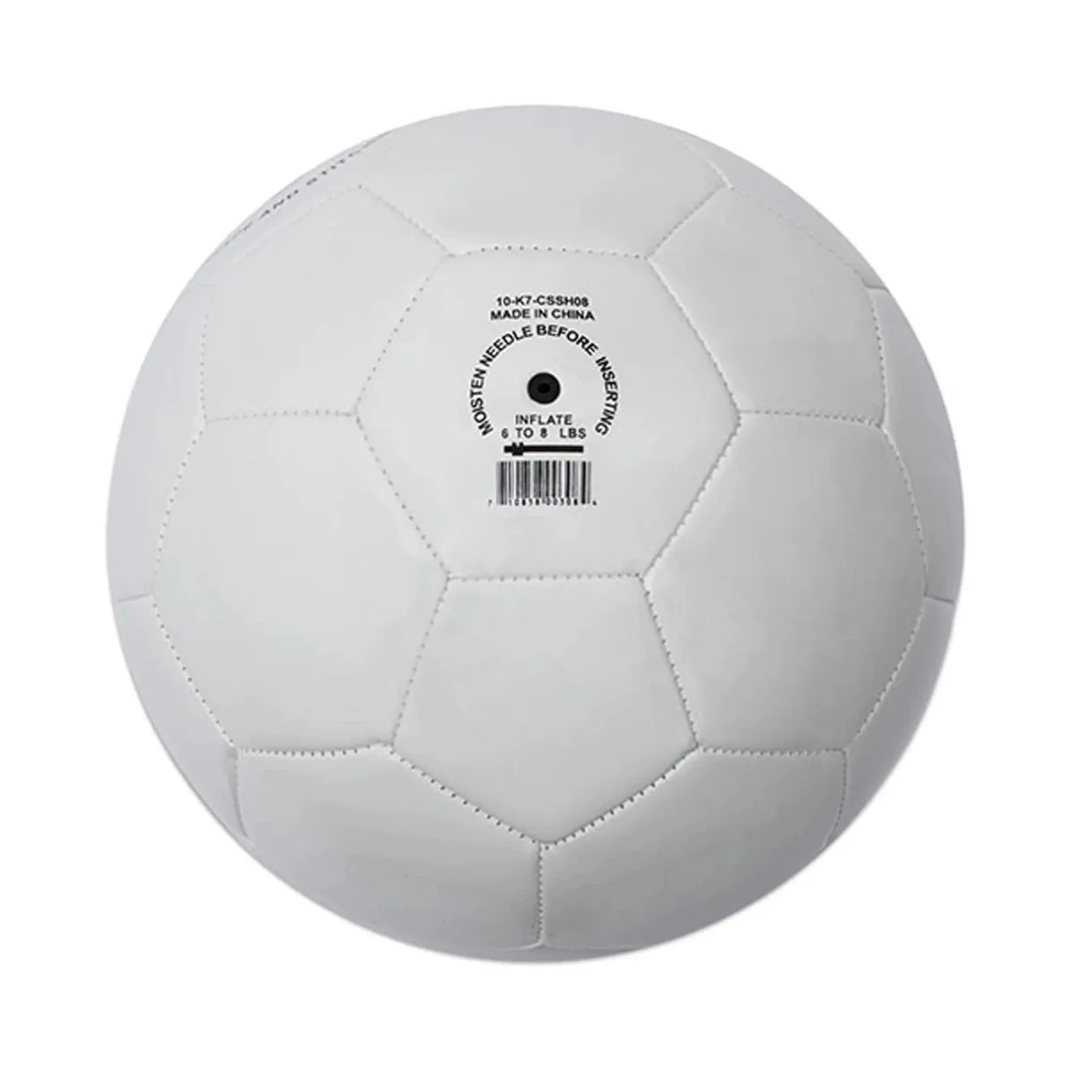 Champion Sports Classic Soccer Ball - Size 5 - Black/White - Image 2