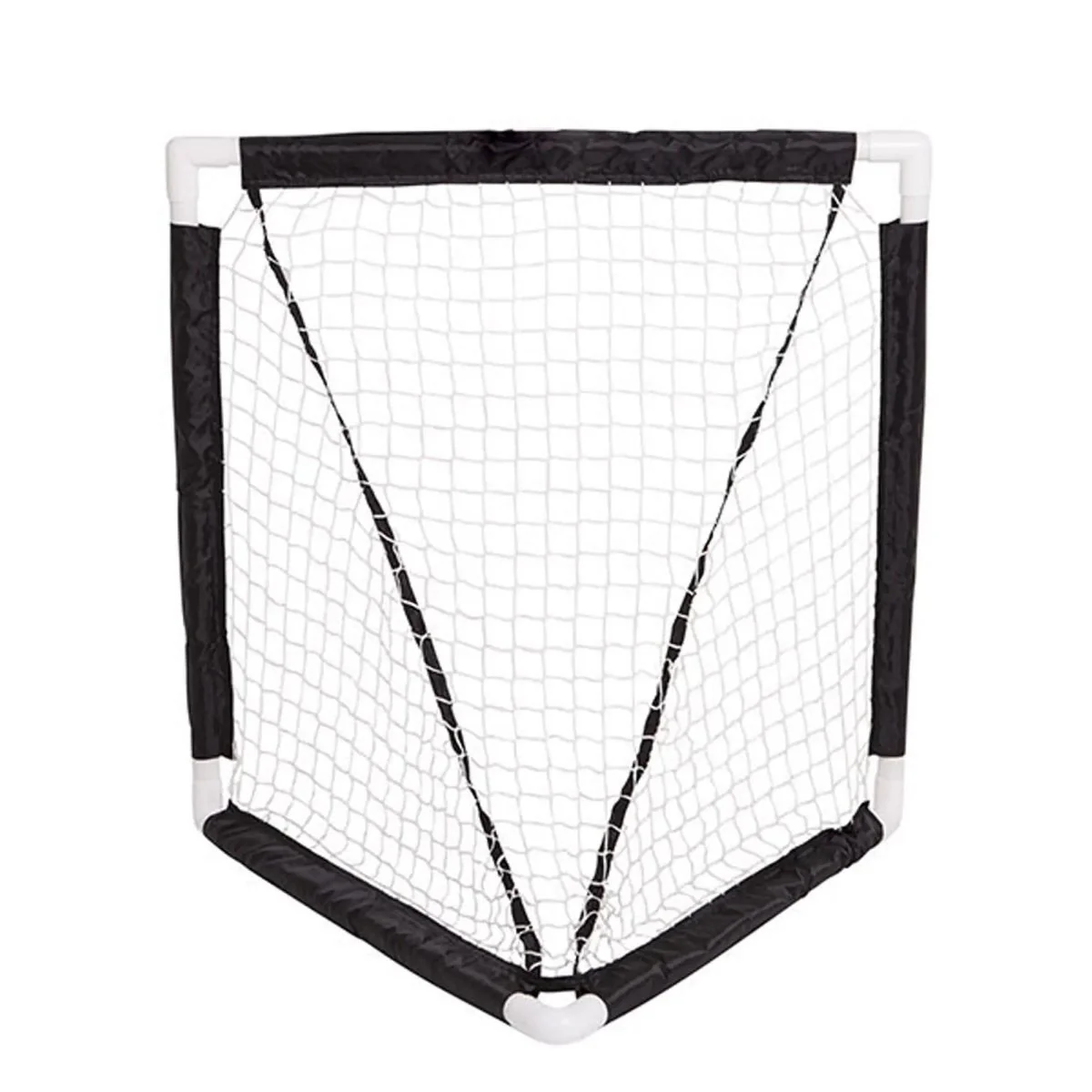 Champion Sports Mini 3' x 3' Lacrosse Goal - Black/White - Image 3