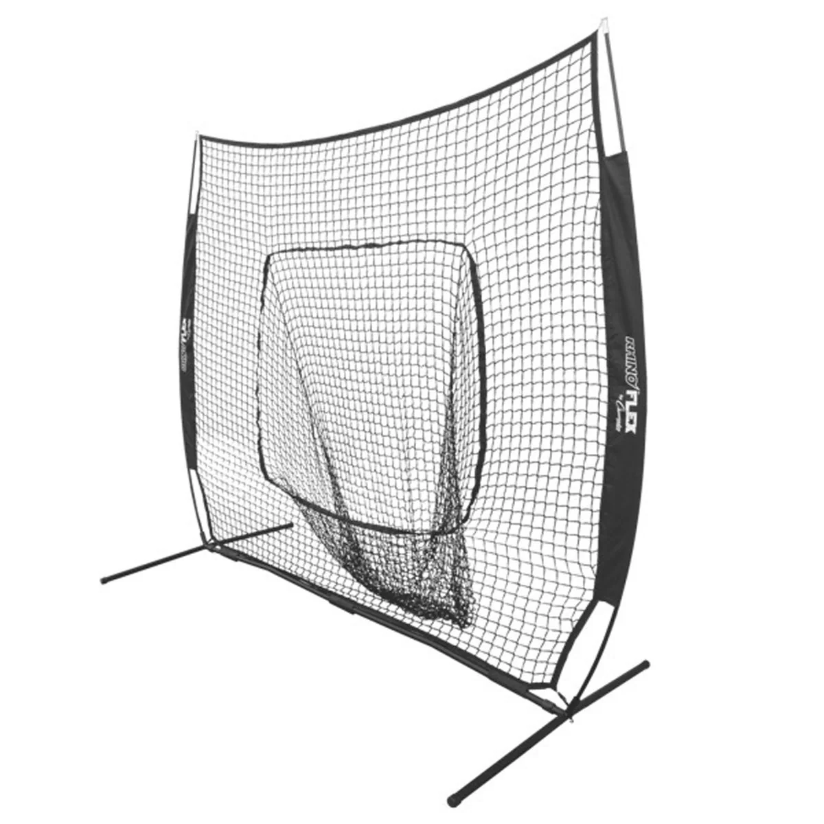 Champion Sports Rhino Flex Portable, Reversible Baseball Training Net - 84" x 84" - Image 3