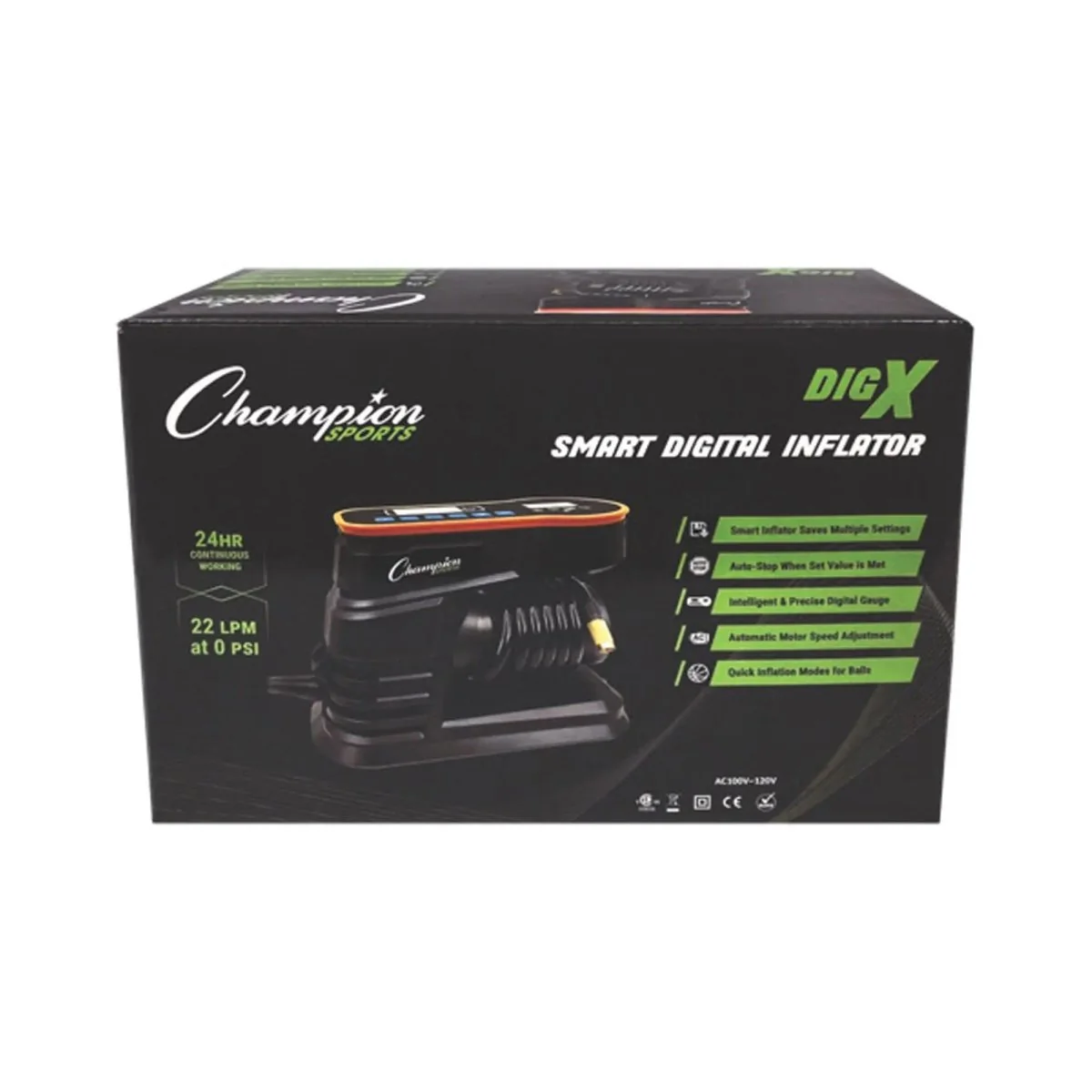 Champion Sports Smart Digital Inflator - Image 5