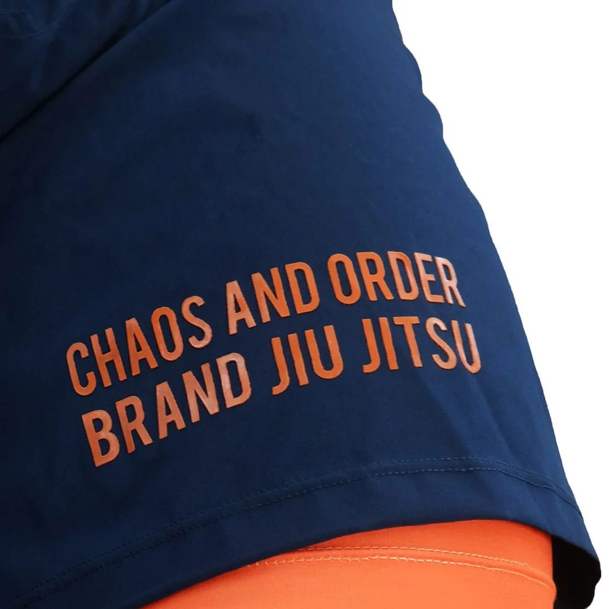 Chaos and Order Balance Series 2-Layer Premium No-Gi BJJ Shorts - Navy - Image 3