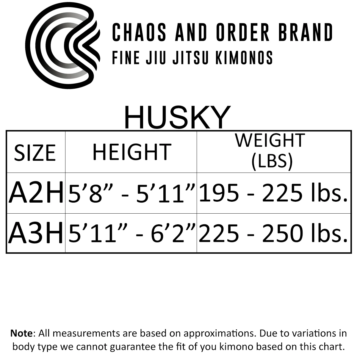 Chaos and Order Base Label BJJ Kimono - White - Image 7