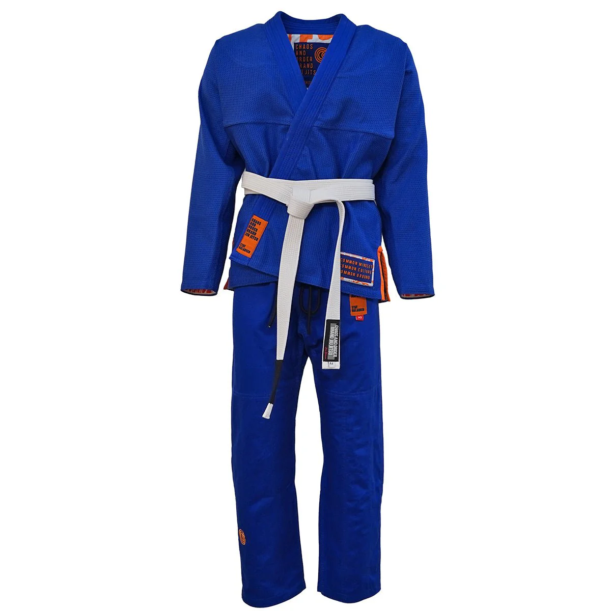 Chaos and Order Base Label V2 BJJ Gi - Blue - Image 2