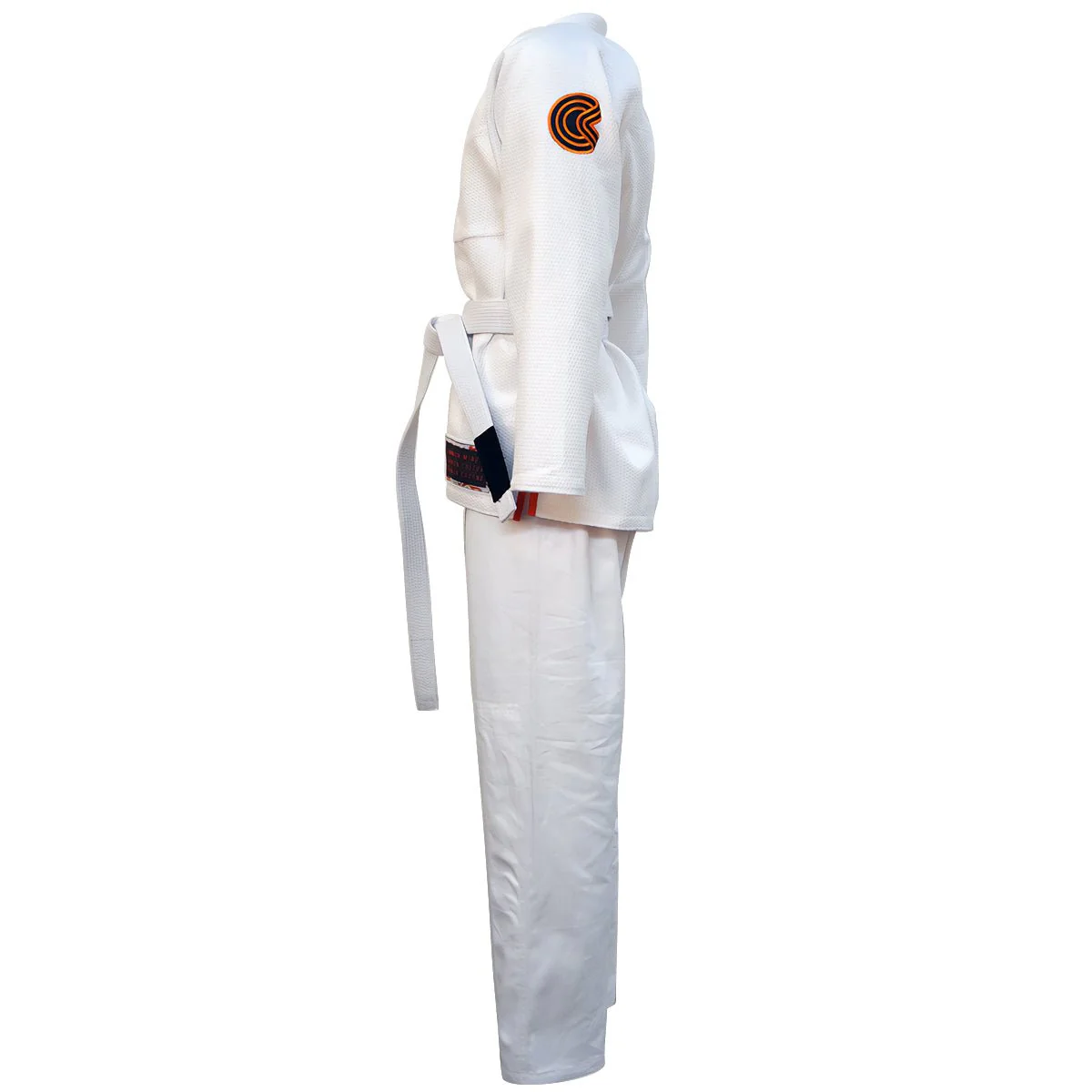 Chaos and Order Base Label V2 BJJ Gi - White - Image 4