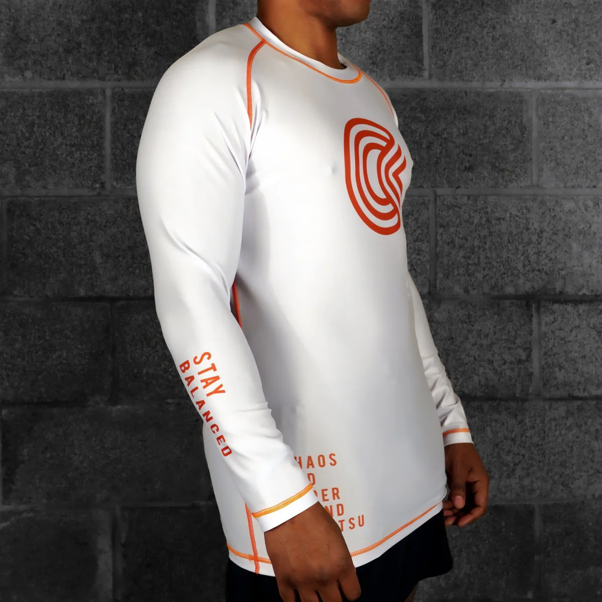 Chaos and Order Base Label V2 Long Sleeve BJJ Rashguard - Image 6