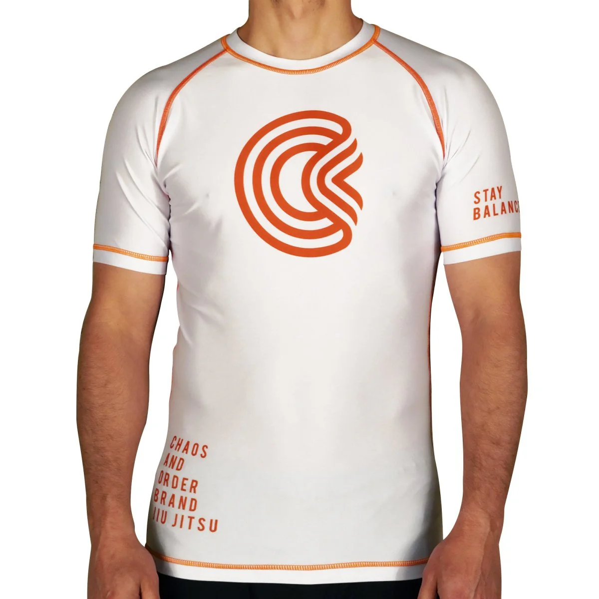 Chaos and Order Base Label V2 Short Sleeve BJJ Rashguard - Image 5