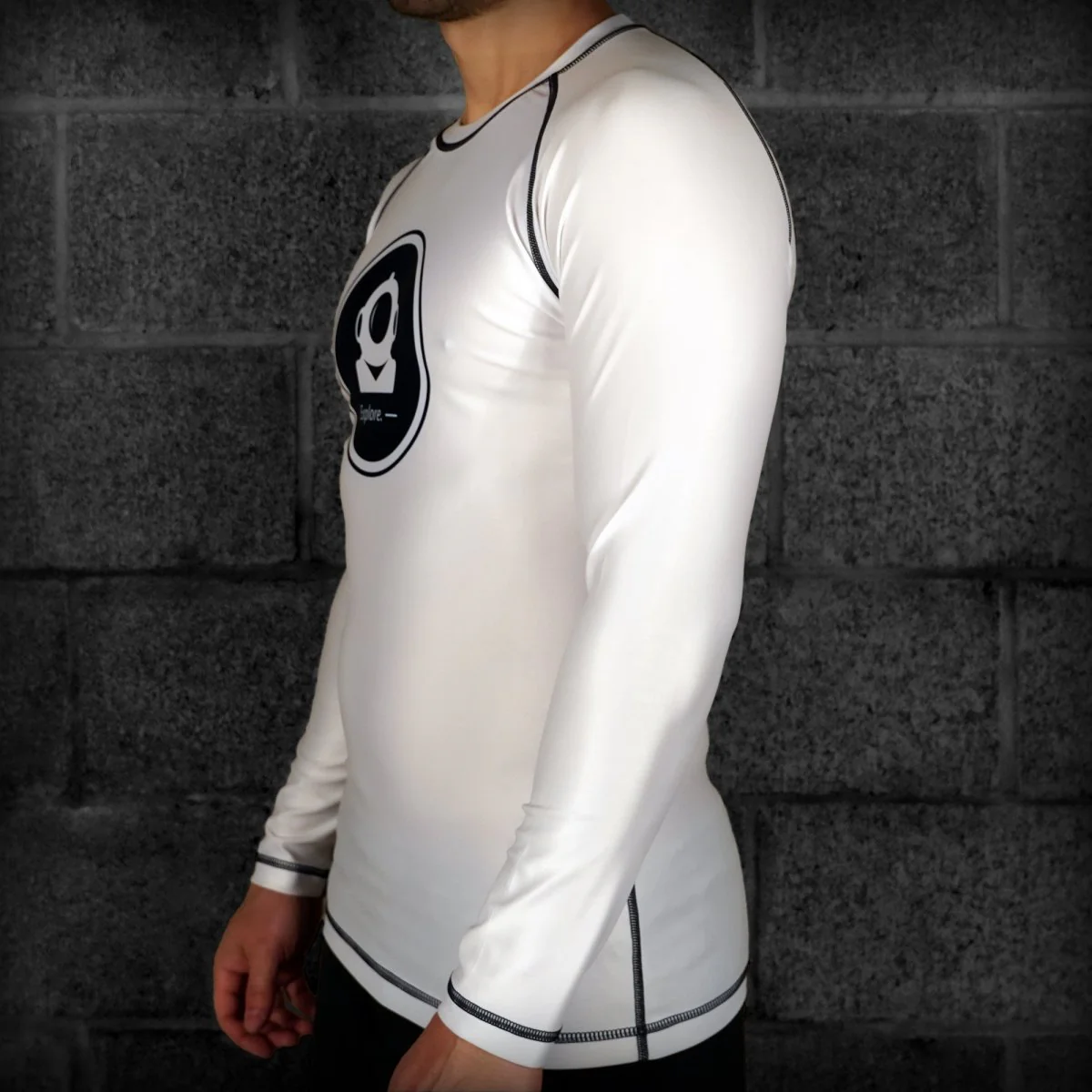 Chaos and Order Explorer Series Aquanaut Long Sleeve BJJ Rashguard - Image 7