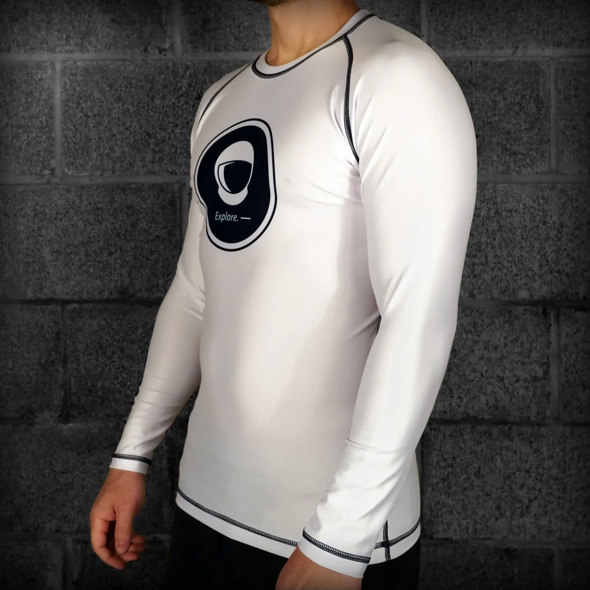 Chaos and Order Explorer Series Astronaut Long Sleeve BJJ Rashguard - Image 7
