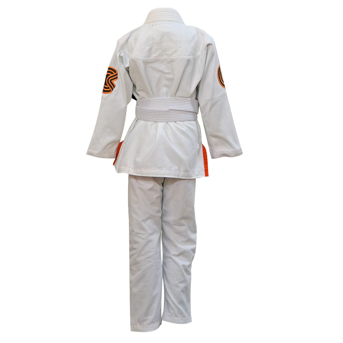 Chaos and Order Kid's Base Label V2 BJJ Gi - White - Image 2