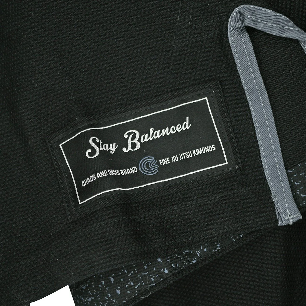 Chaos and Order Static Label BJJ Gi - Black - Image 6