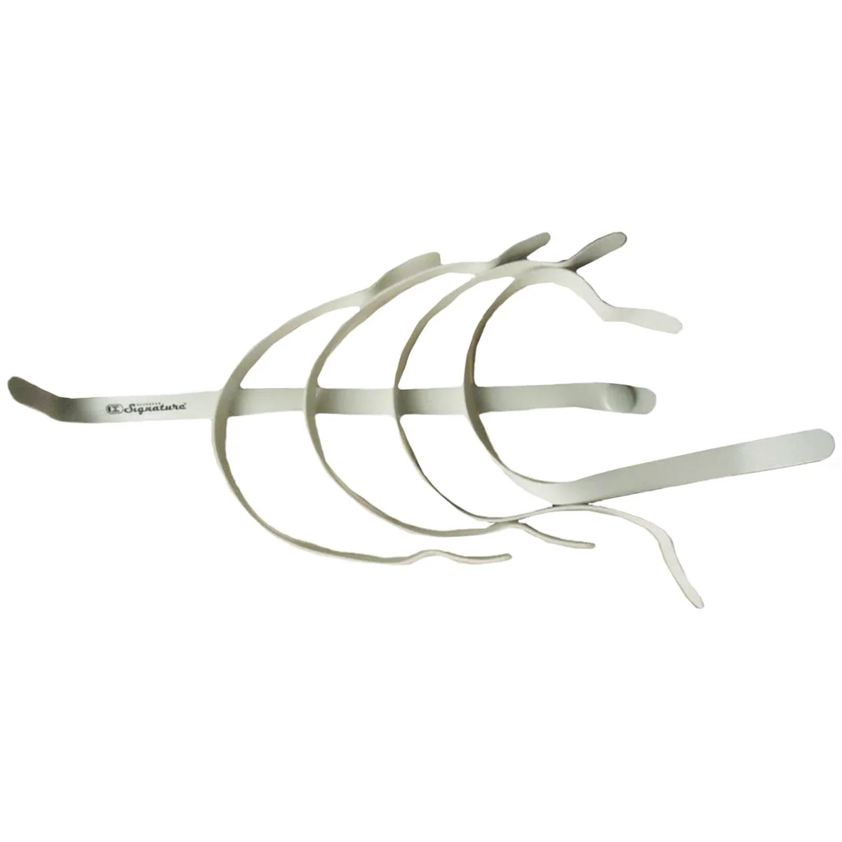 Cliff Keen Wrestling Headgear Straps - White