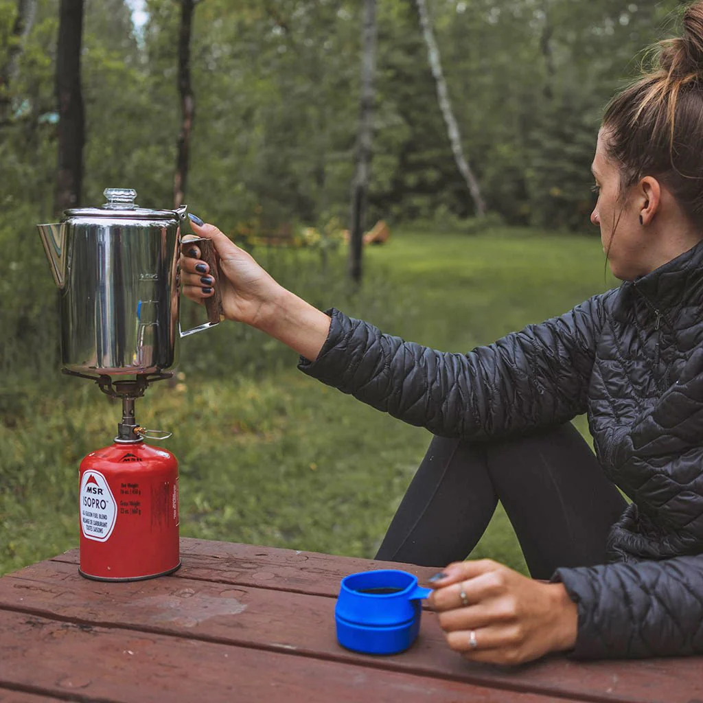 Coghlan's 9-Cup Stainless Steel Coffee Pot - Image 2