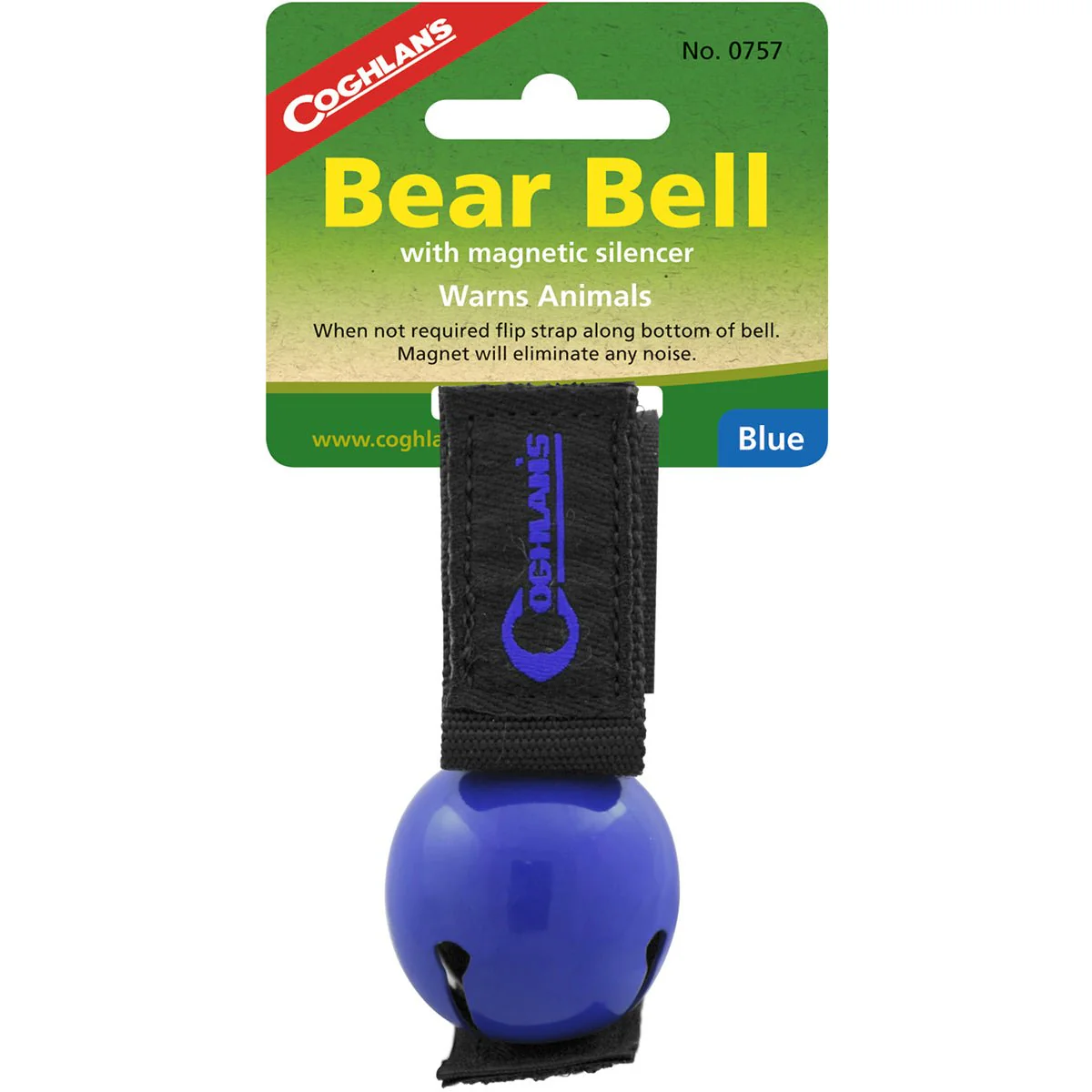 Coghlan's Bear Bell w/ Magnetic Silencer & Carry Strap, Hiking & Camping Safety - Image 6