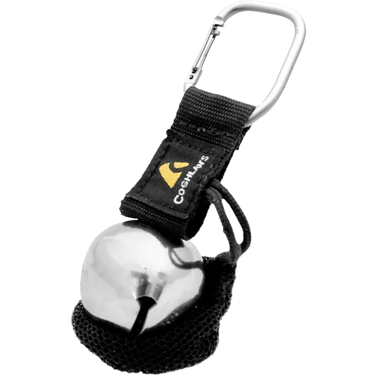 Coghlan's Bear Bell with Carabiner and Magnetic Pouch - Silver