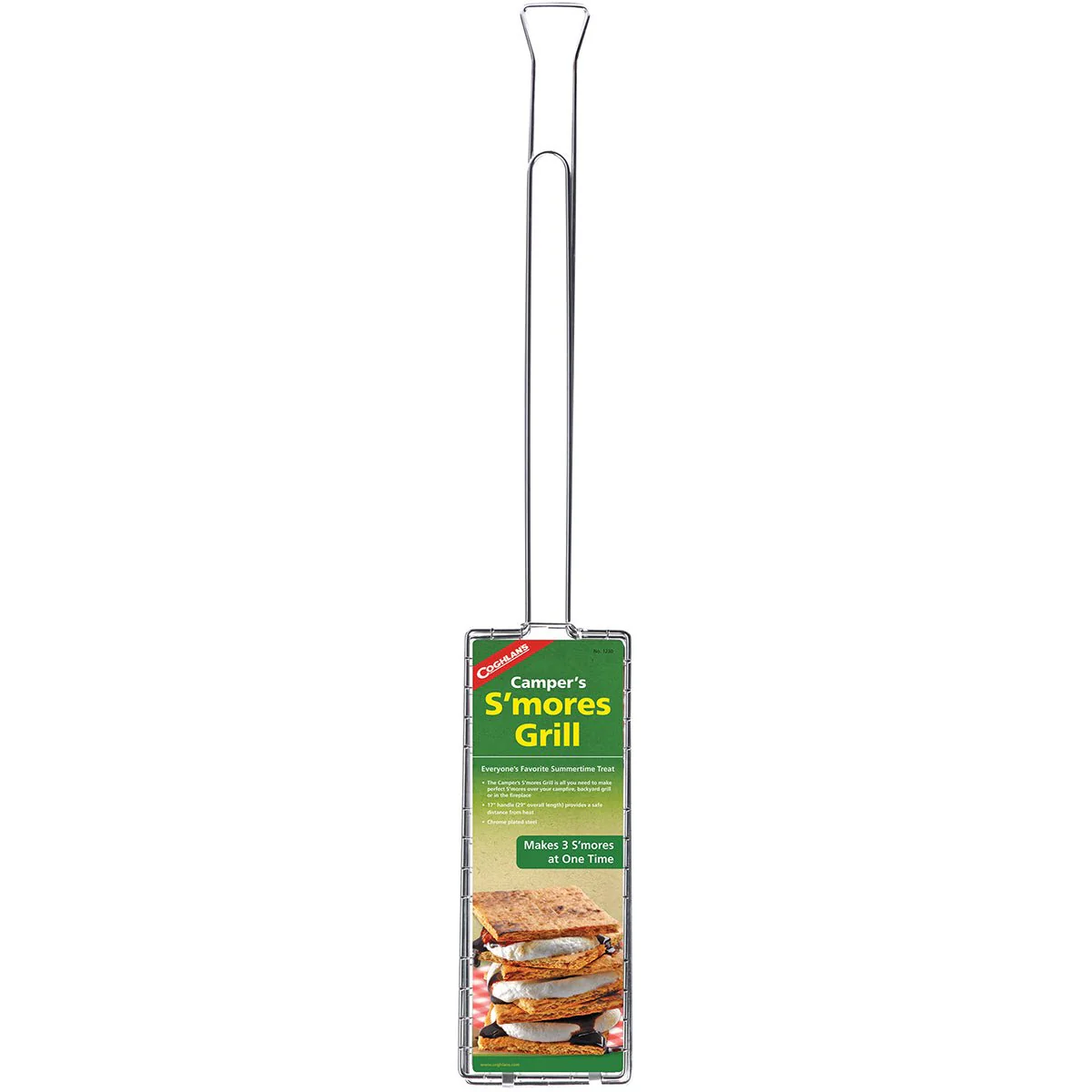 Coghlan's Camper's S'mores Grill, Compact Smores Maker w/ 17" Handle & Lock Ring - Image 3