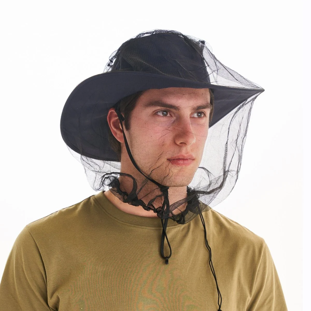 Coghlan's Compact Mosquito Head Net Lightweight w/ Storage Pouch, Mesh 220 Holes