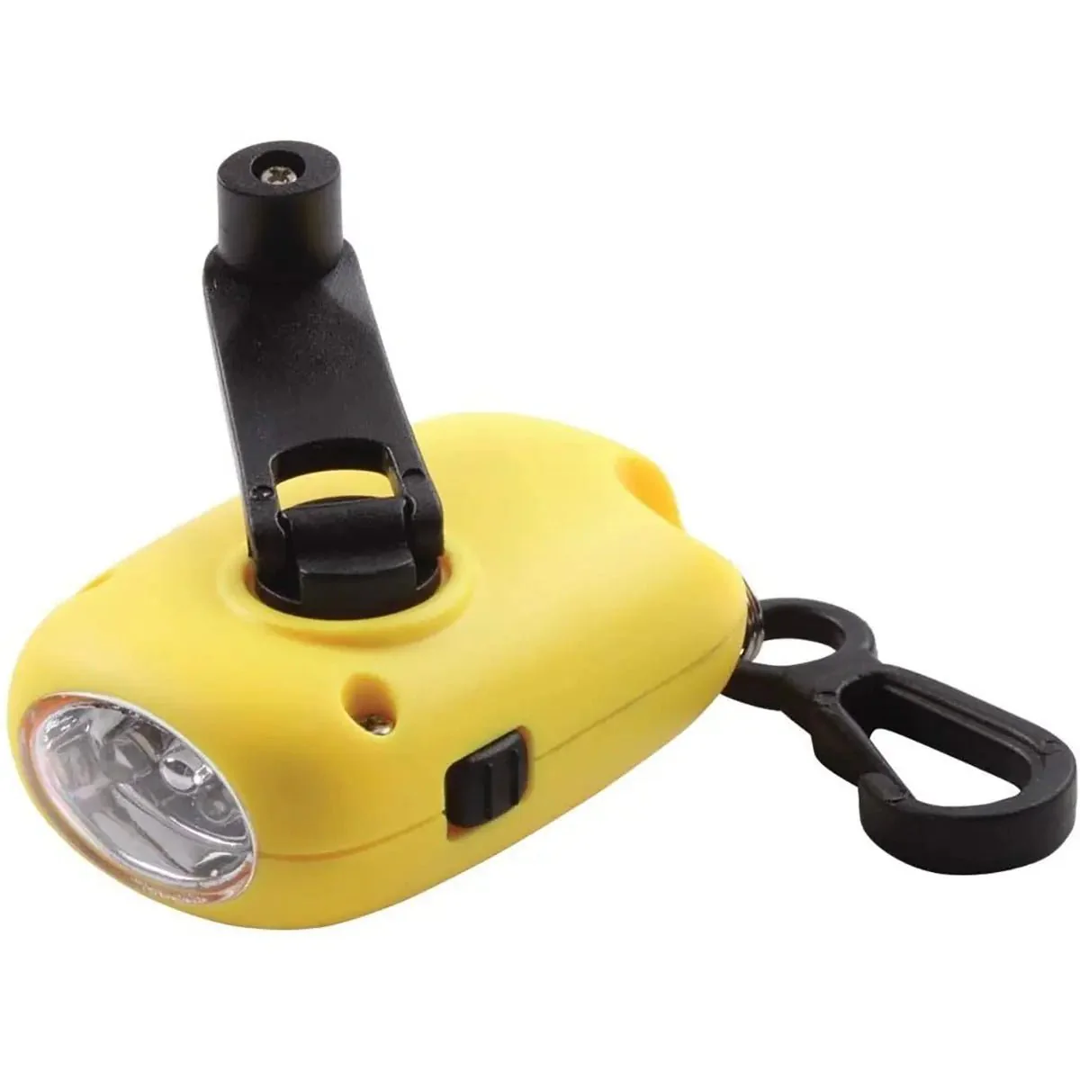 Coghlan's Dynamo Flashlight LED Hand Crank Emergency Camp Flash Light w/ Clip - Image 4