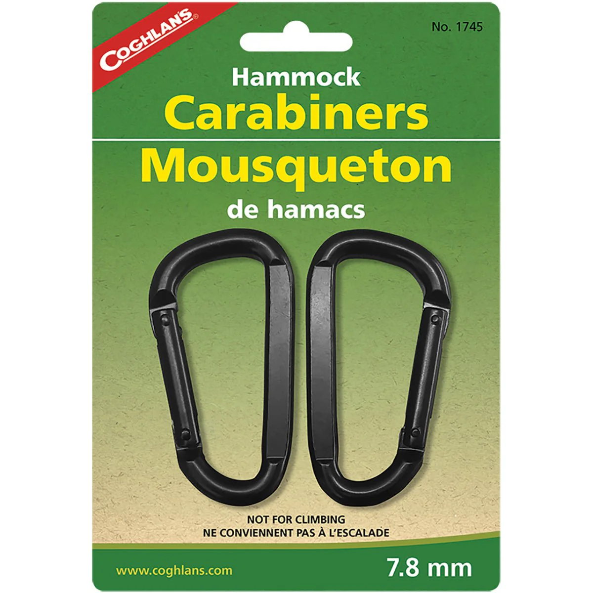 Coghlan's Heavy Duty Hammock Carabiners - 2-Pack