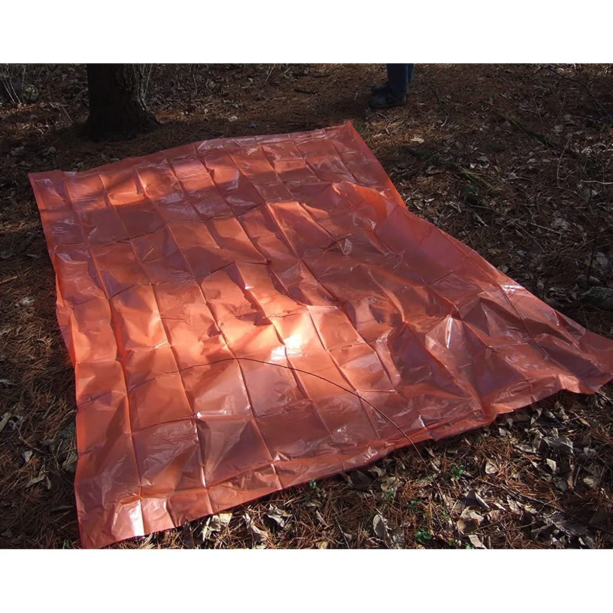Coghlan's Lightweight Emergency Shelter Tube Tent, 2 Person, Ground Sheet/Tarp - Image 3