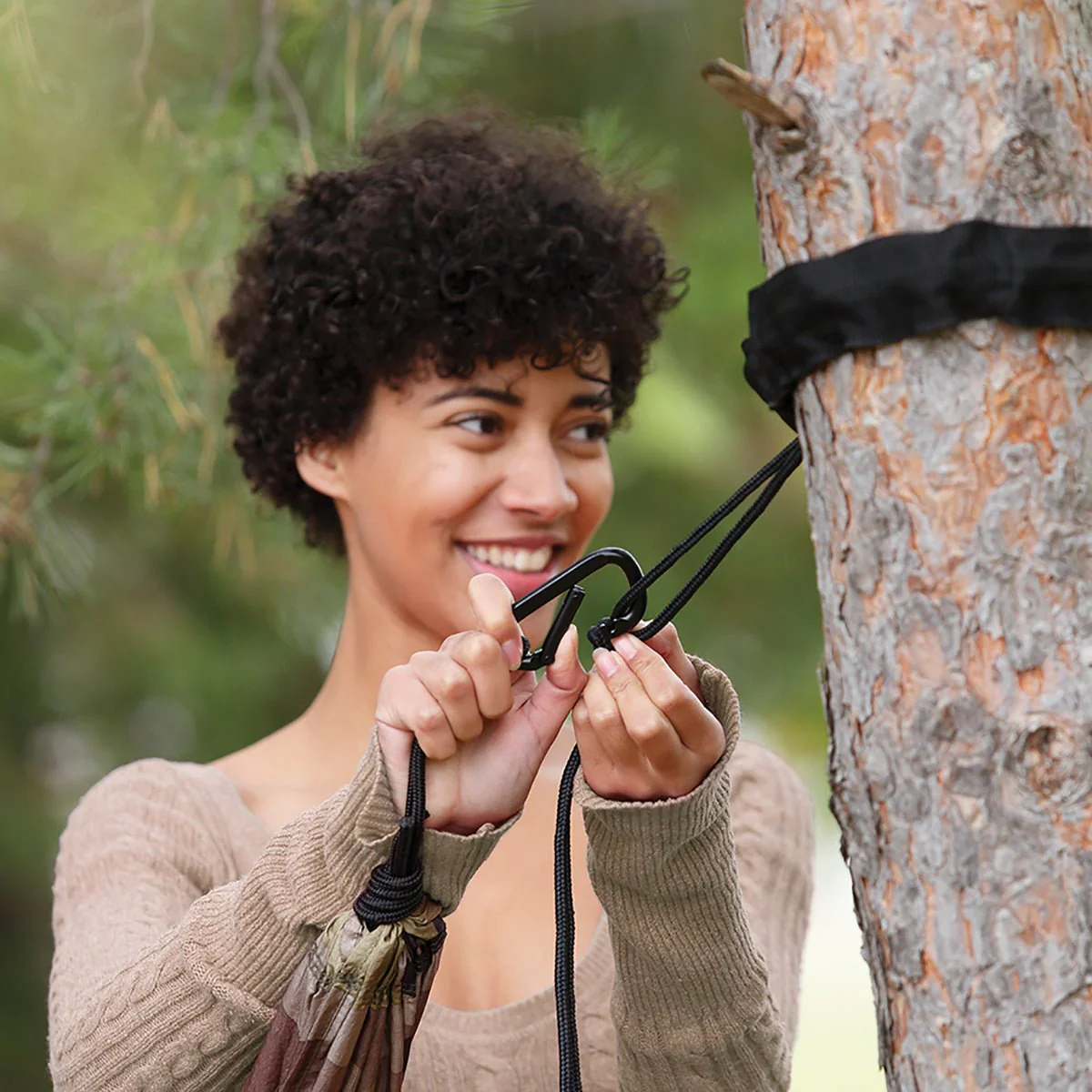 Coghlan's Outdoor Camping Hammock Tree Straps - 2-Pack - Image 3