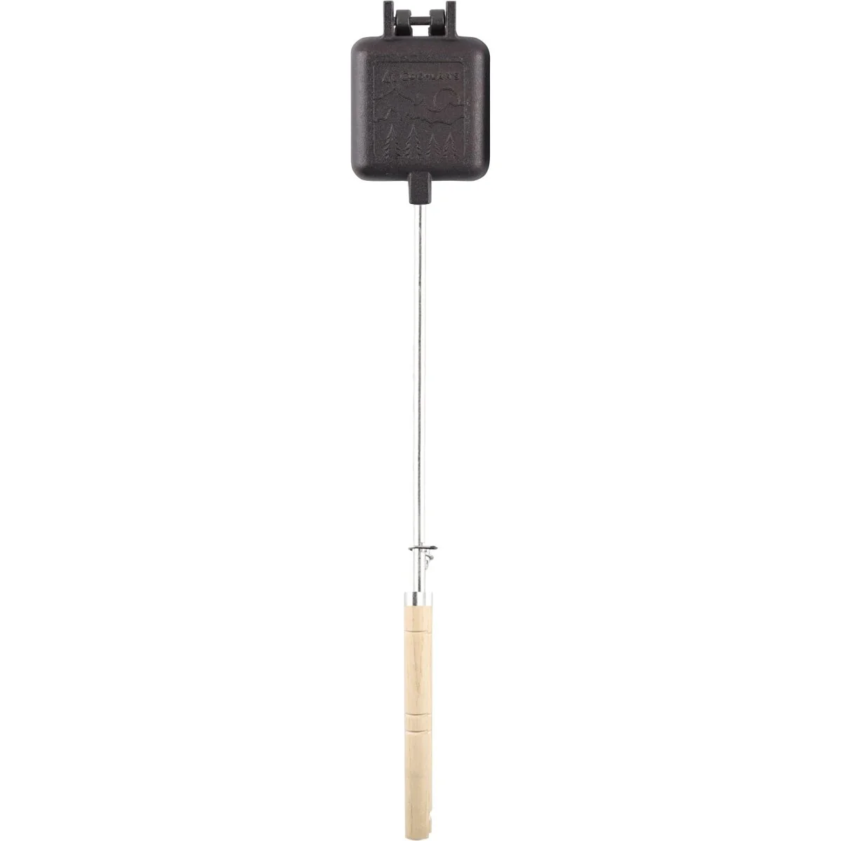 Coghlan's Pre-Seasoned Cast Iron Camp Cooker for Pies, Sandwiches, or Grilling Meat
