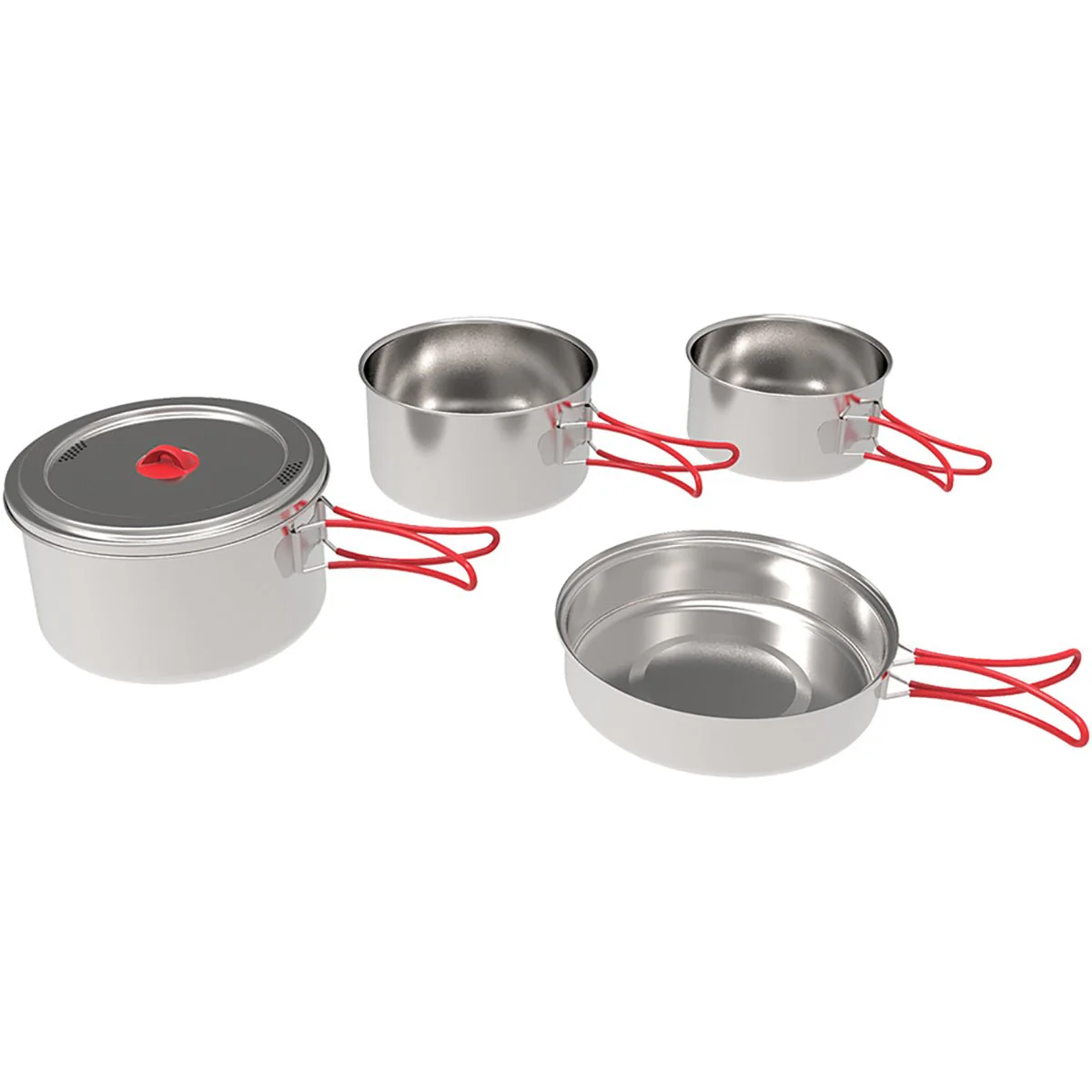 Coghlan's Stainless Steel Outdoor Camping Cooking Set - Image 3