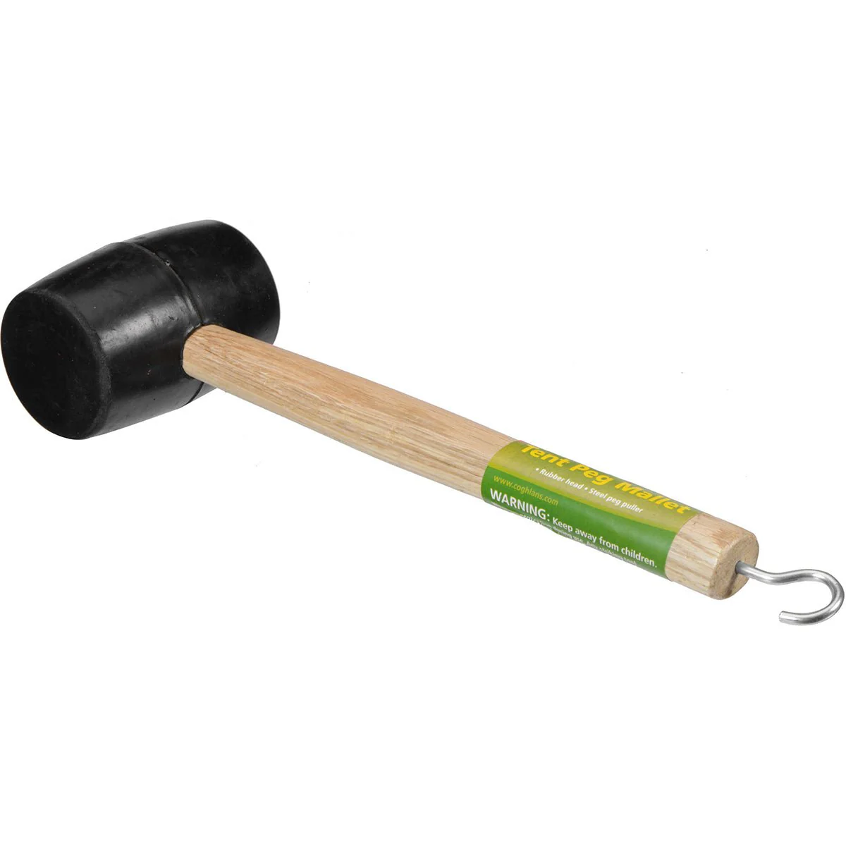 Coghlan's Tent Peg Mallet, Steel Camp Stake Puller w/ Rubber Head, Camping Tool - Image 2