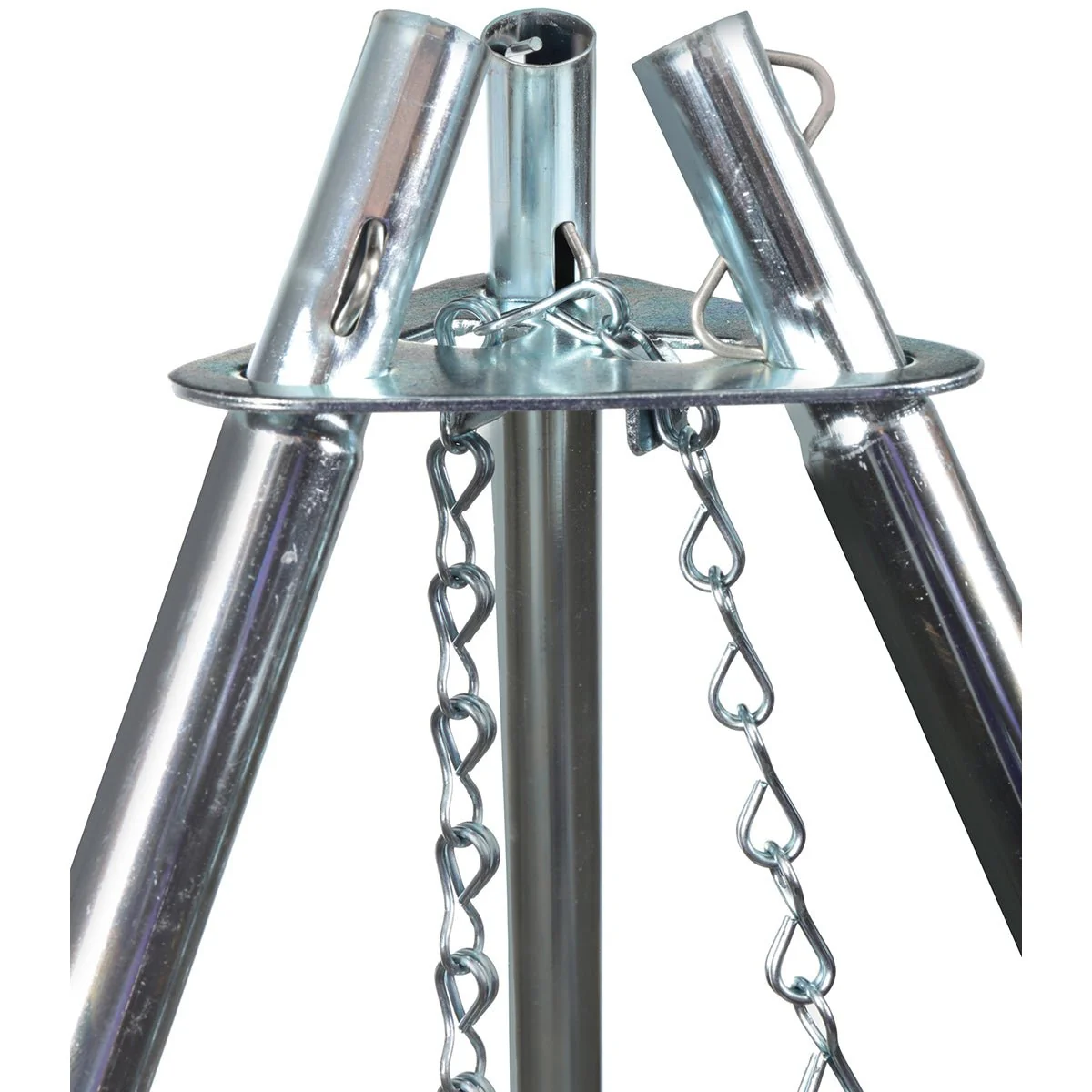 Coghlan's Tri-Pod Grill and Lantern Holder, Adjustable Height, Campfire Cookouts - Image 4