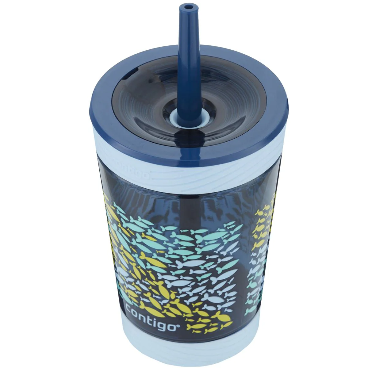 Contigo 14 oz. Kid's Spill-Proof Tritan Plastic Tumbler with Straw - Image 2