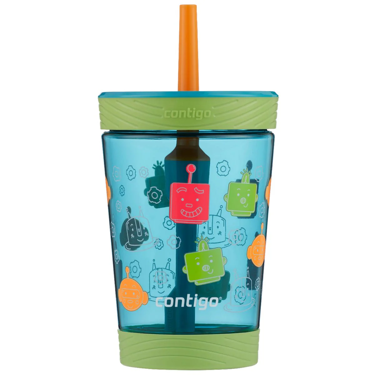 Contigo 14 oz. Kid's Spill-Proof Tritan Plastic Tumbler with Straw - Image 30