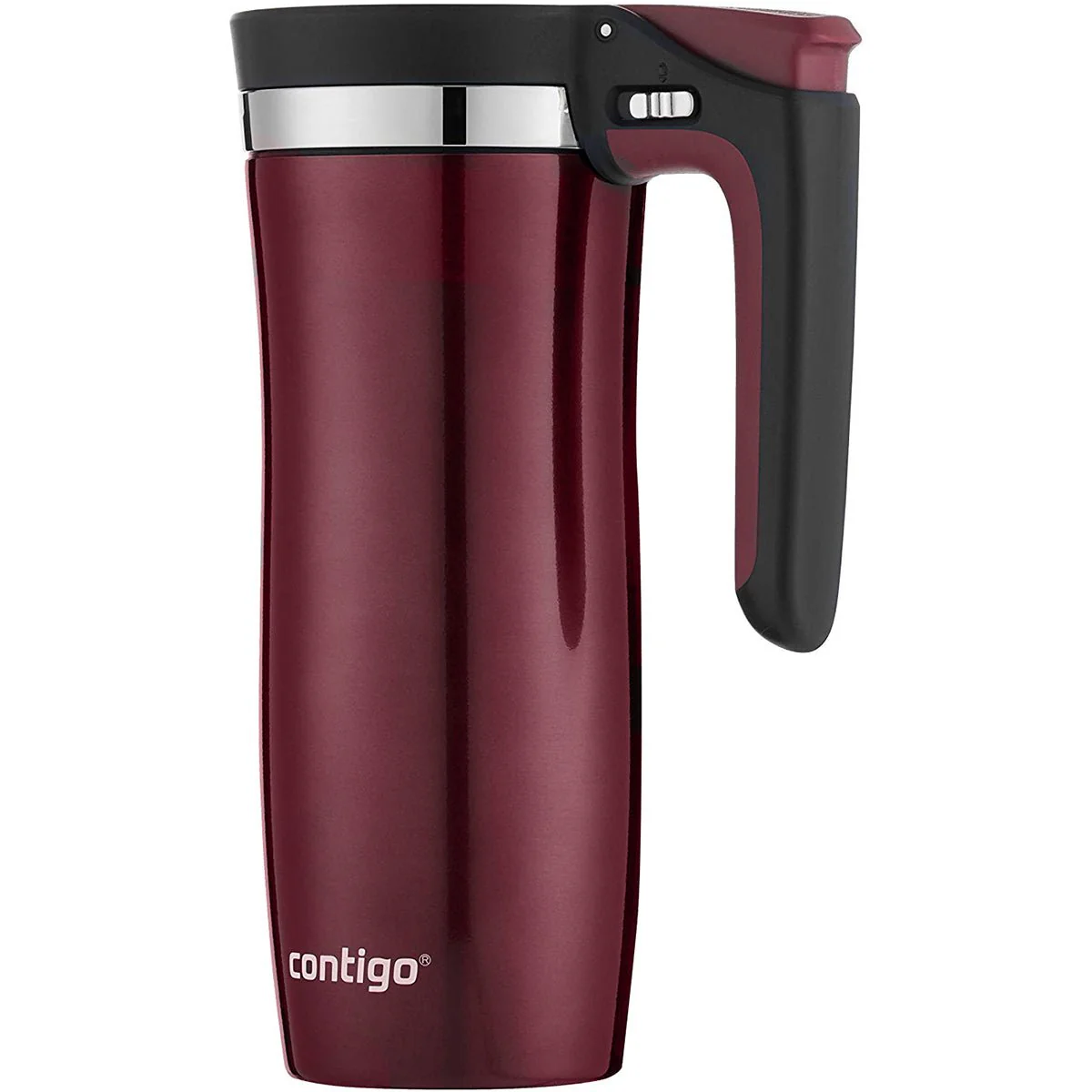 Contigo 16 oz. Autoseal Vacuum-Insulated Stainless Steel Handled Travel Mug - Image 5