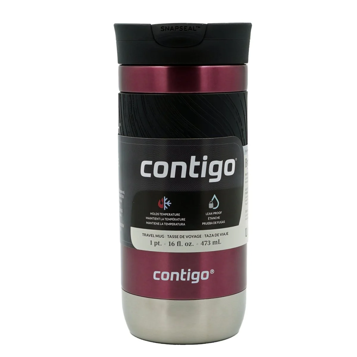 Contigo 16 oz. Byron 2.0 SnapSeal Insulated Stainless Steel Travel Mug - Image 24