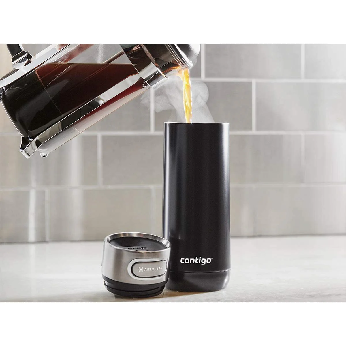Contigo 16 oz. Luxe AutoSeal Vacuum Insulated Stainless Steel Travel Mug - Image 4