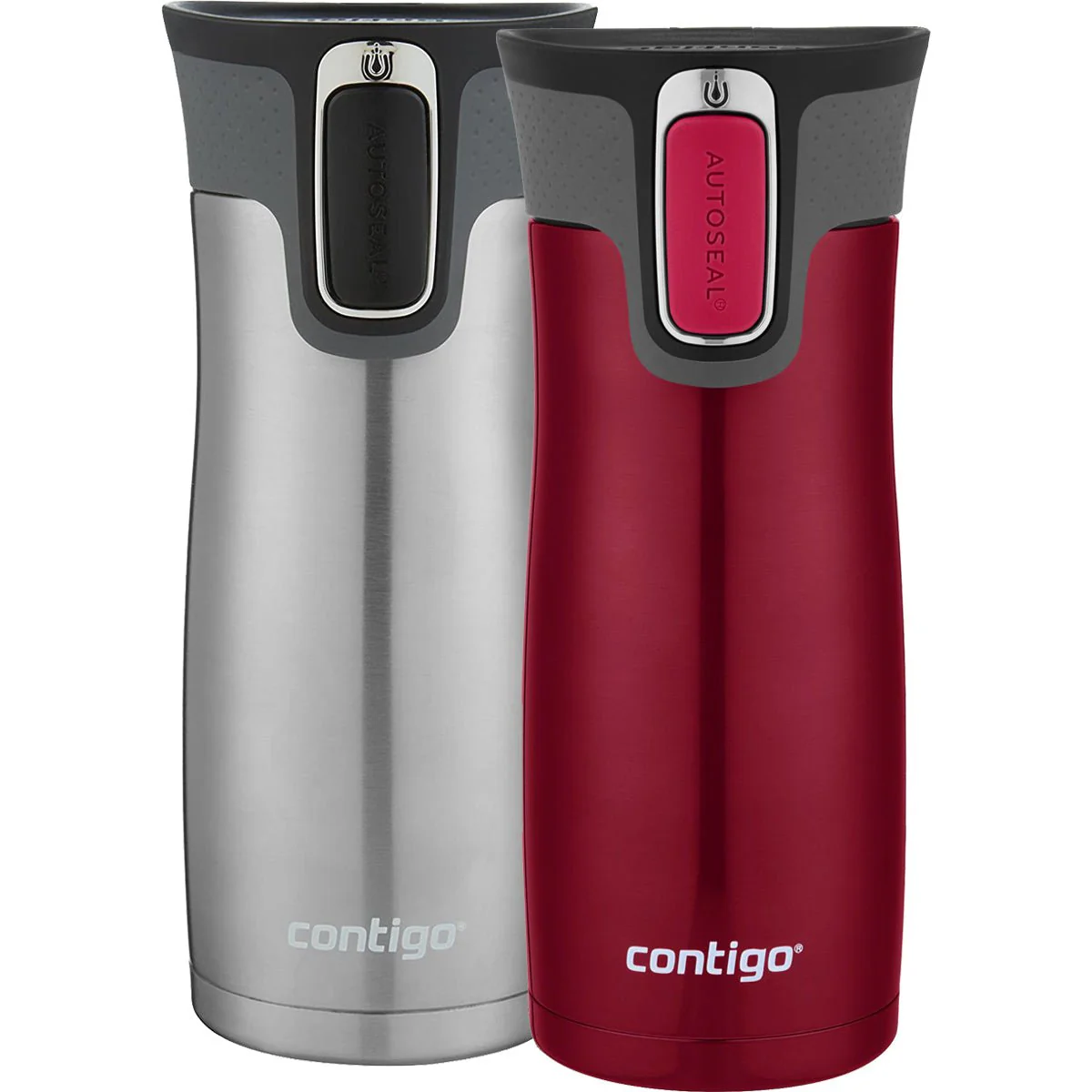 Contigo 16 oz West Loop Autoseal Travel Mug 2-Pack
