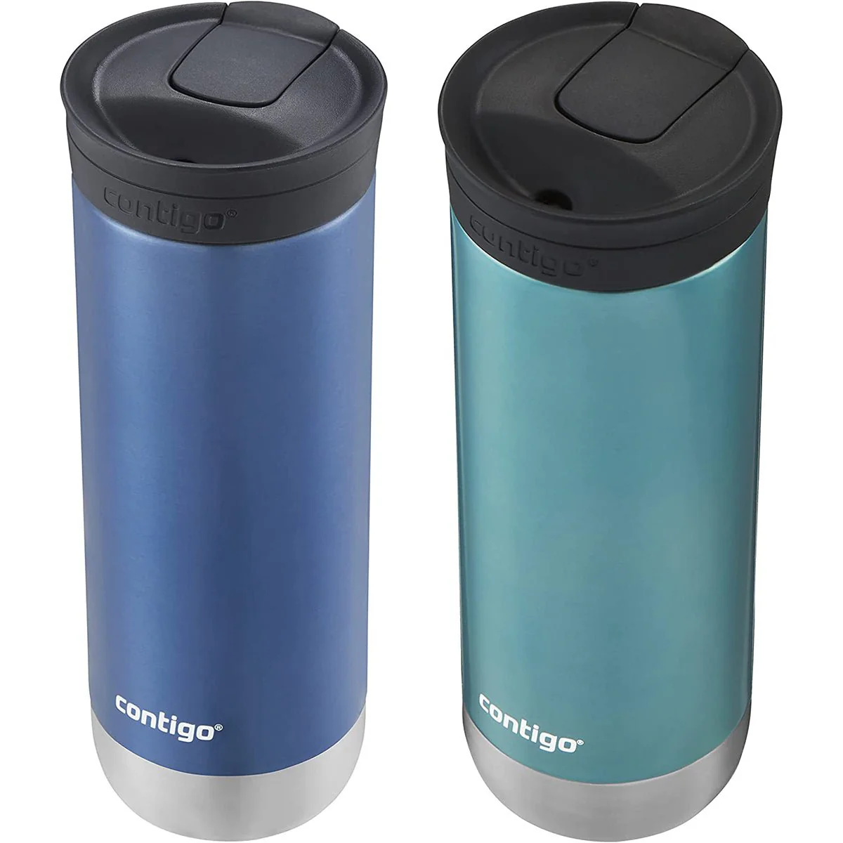 Contigo 20 oz. Huron 2.0 SnapSeal Insulated Stainless Steel Travel Mug 2-Pack - Image 3
