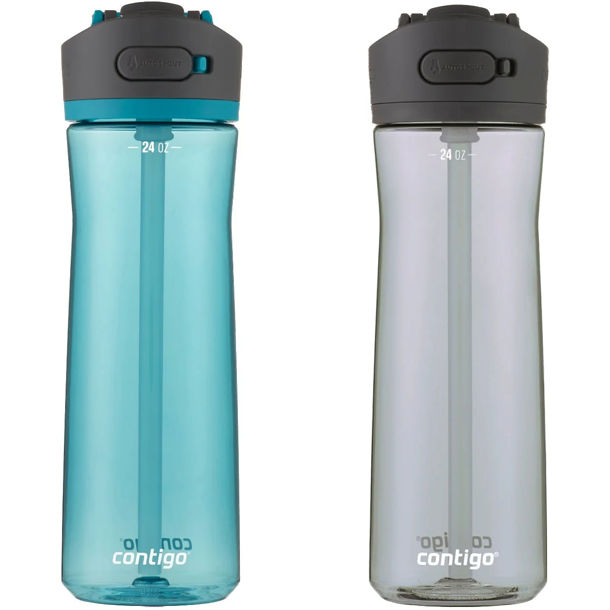 Contigo 24 oz. Ashland 2.0 Tritan Water Bottle with AutoSpout Lid 2-Pack - Image 2