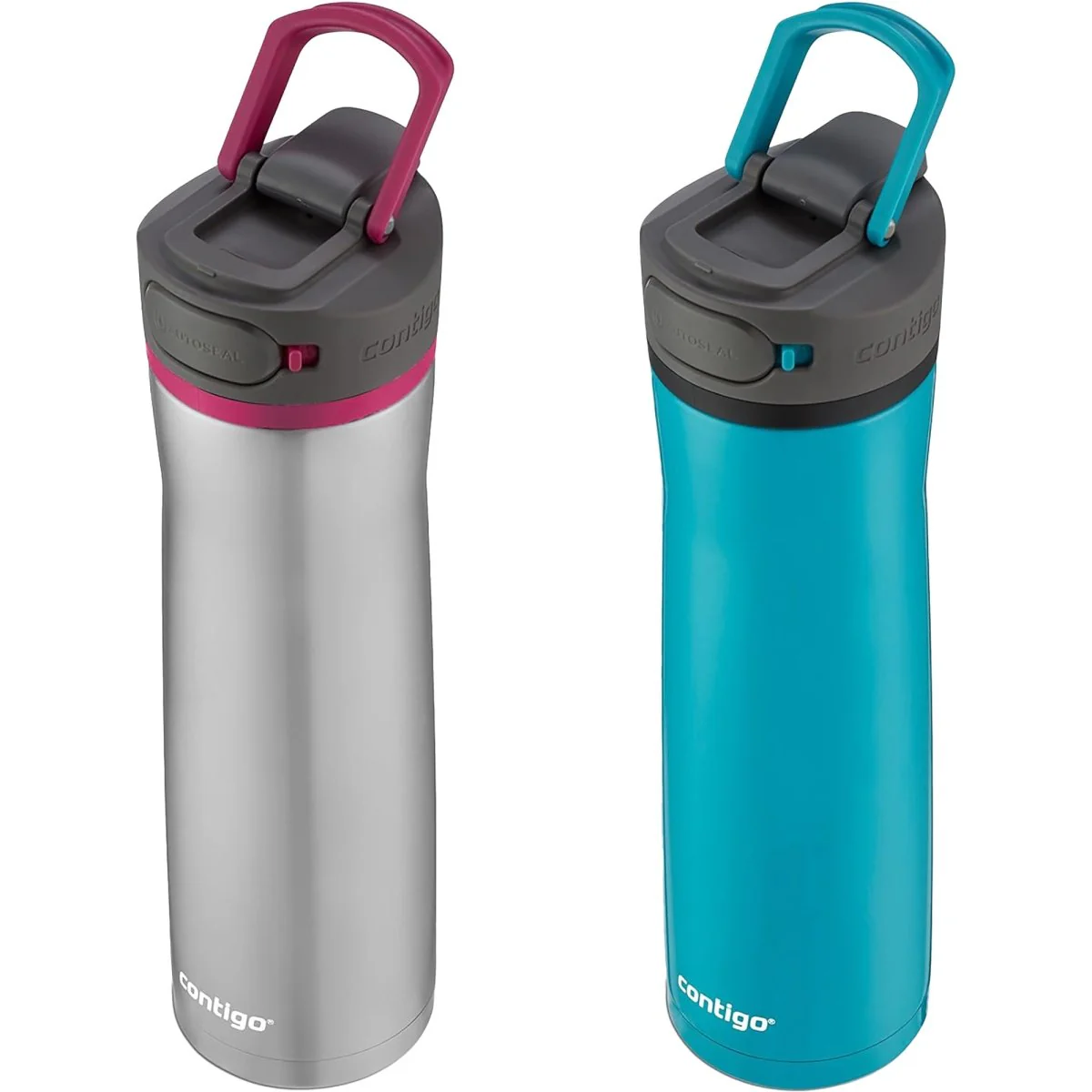 Contigo 24 oz. Cortland Chill 2.0 Insulated Stainless Steel Water Bottle 2-Pack - Image 2